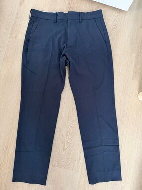 Navy Dress Pant - Straight
